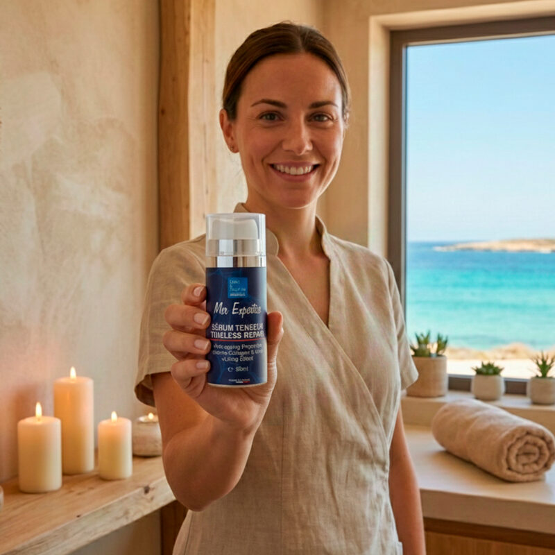 Cosmética facial profesional natural Bleu Marine Bretania para cabinas estéticas