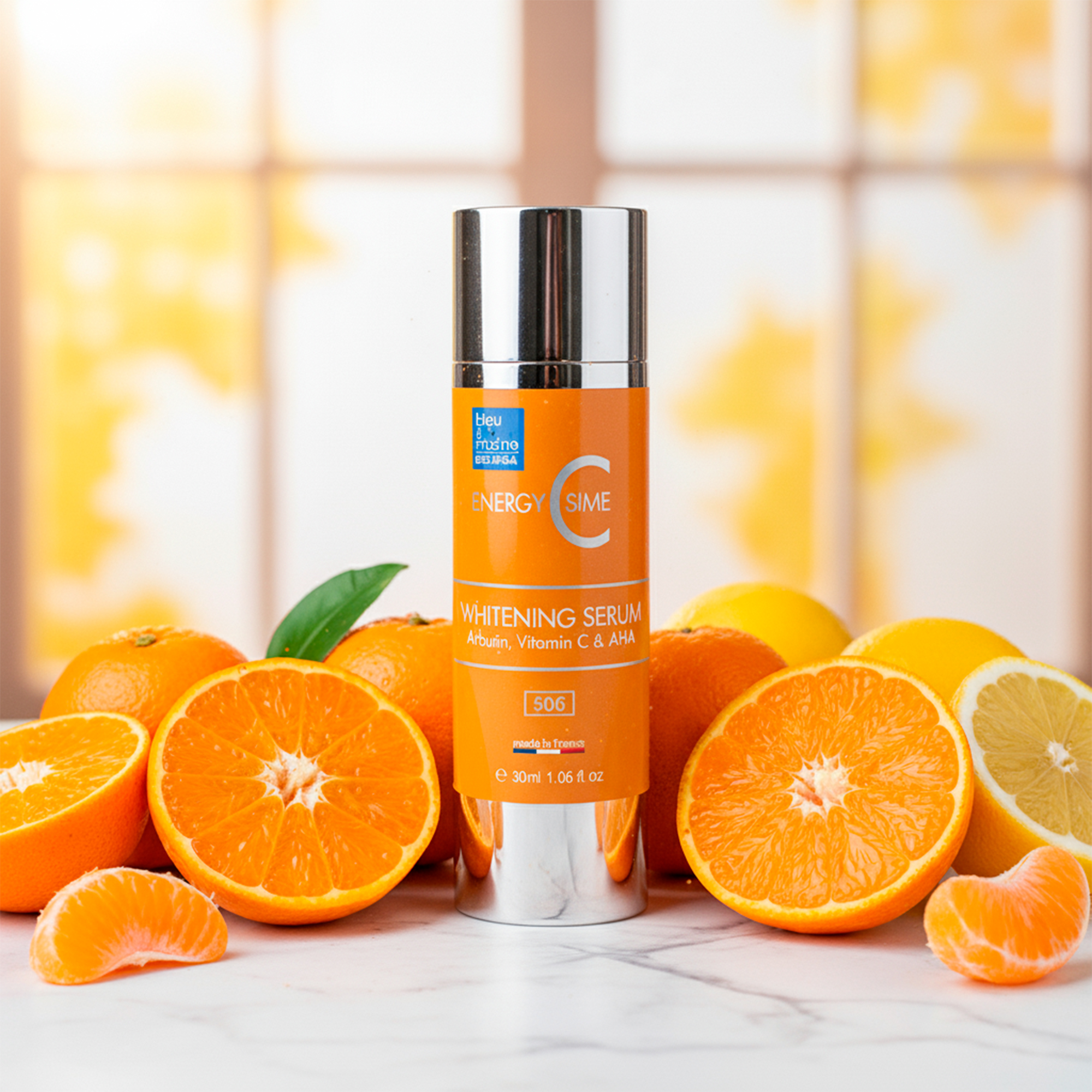 EnergyCsime-Sérum-Blanqueador-antimanchas-arbutine-AHAs-Vitamina-C-30ml Cosmética facial profesional natural Bleu Marine Bretania para cabinas estéticas