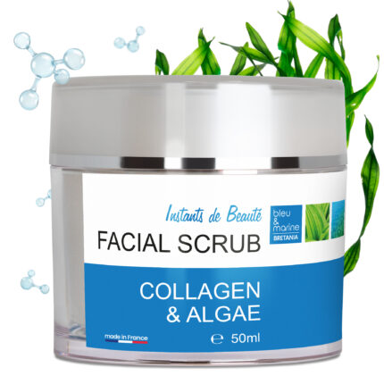 Exfoliante facial natural de Albaricoque, Aloe Vera y Algas BMB - Instants de Beauté (Ref. 304)