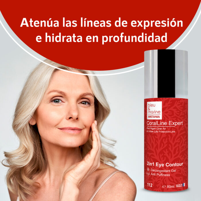 Gel Contorno de Ojos Antibolsas con Algas y Silicio BMB - CoralLine (Ref. 112) - Imagen 2