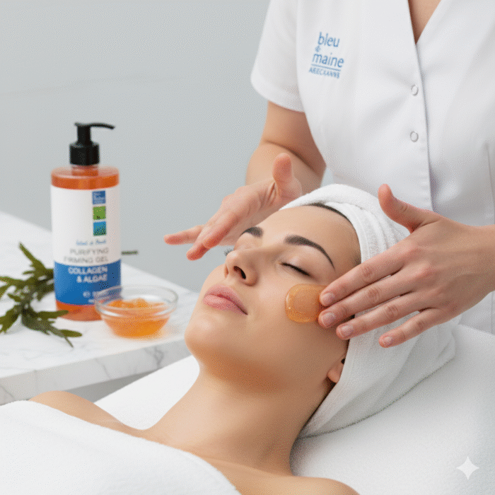 Gel Limpiador Facial Natural Piel Grasa de Algas y Colágeno Marino Reafirmante BMB - Instants de Beauté (Ref. 303) - Imagen 4