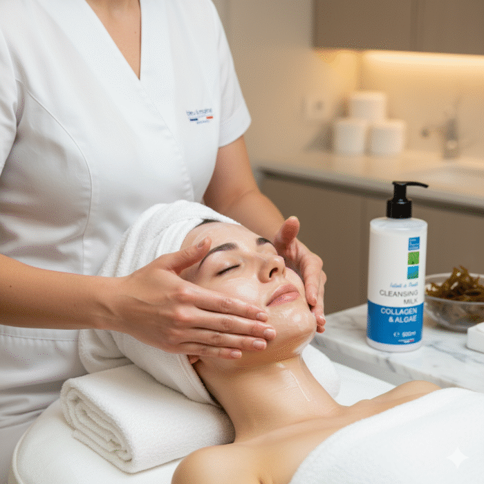 Leche Limpiadora Facial de Colágeno y Algas Marinas BMB - – Instants de Beauté (Ref. 301) - Imagen 3
