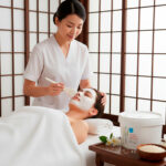 Cosmética facial profesional natural Bleu Marine Bretania para cabinas estéticas