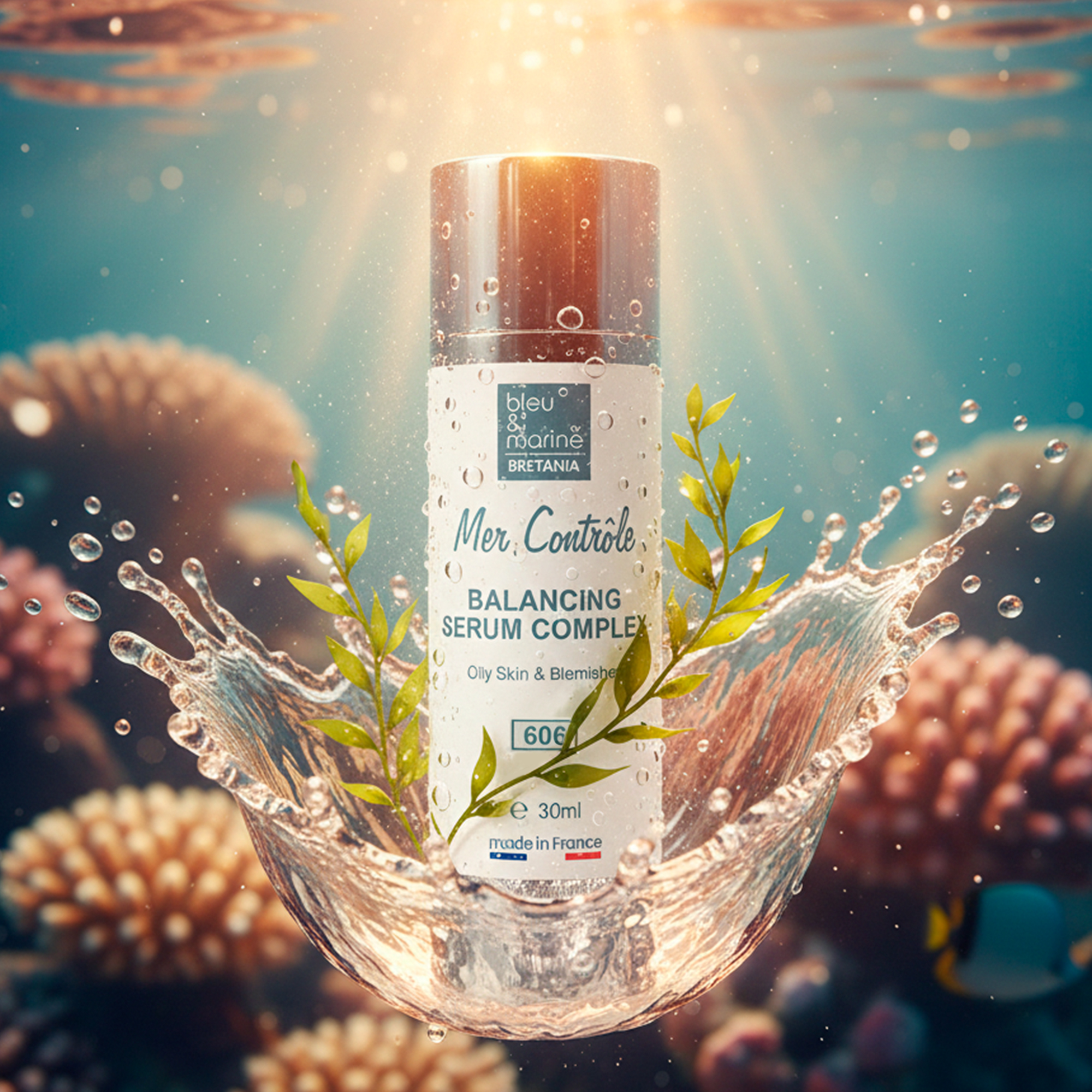 Mer-Contrôle-Sérum-Equilibrante-Piel-Grasa-e-Imperfecciones-(ref.606)-30ml Cosmética facial profesional natural Bleu Marine Bretania para cabinas estéticas