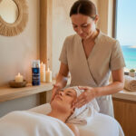 Cosmética facial profesional natural Bleu Marine Bretania para cabinas estéticas