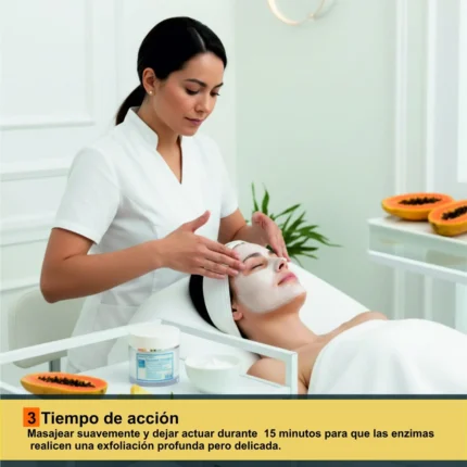 Tratamiento Profesional Exfoliante Enzimático Piña Papaya – Mer Délicate - 3