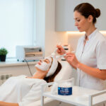 Cosmética facial profesional natural Bleu Marine Bretania para cabinas estéticas