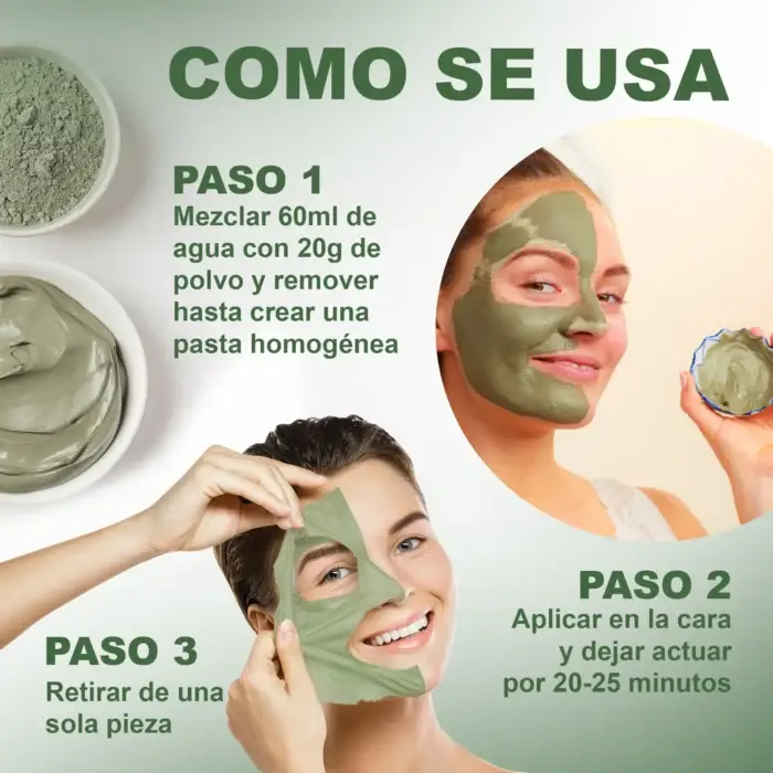 Aplicación de la Mascarilla Facial de Oro Reafirmante Peel Off OÏLENA.