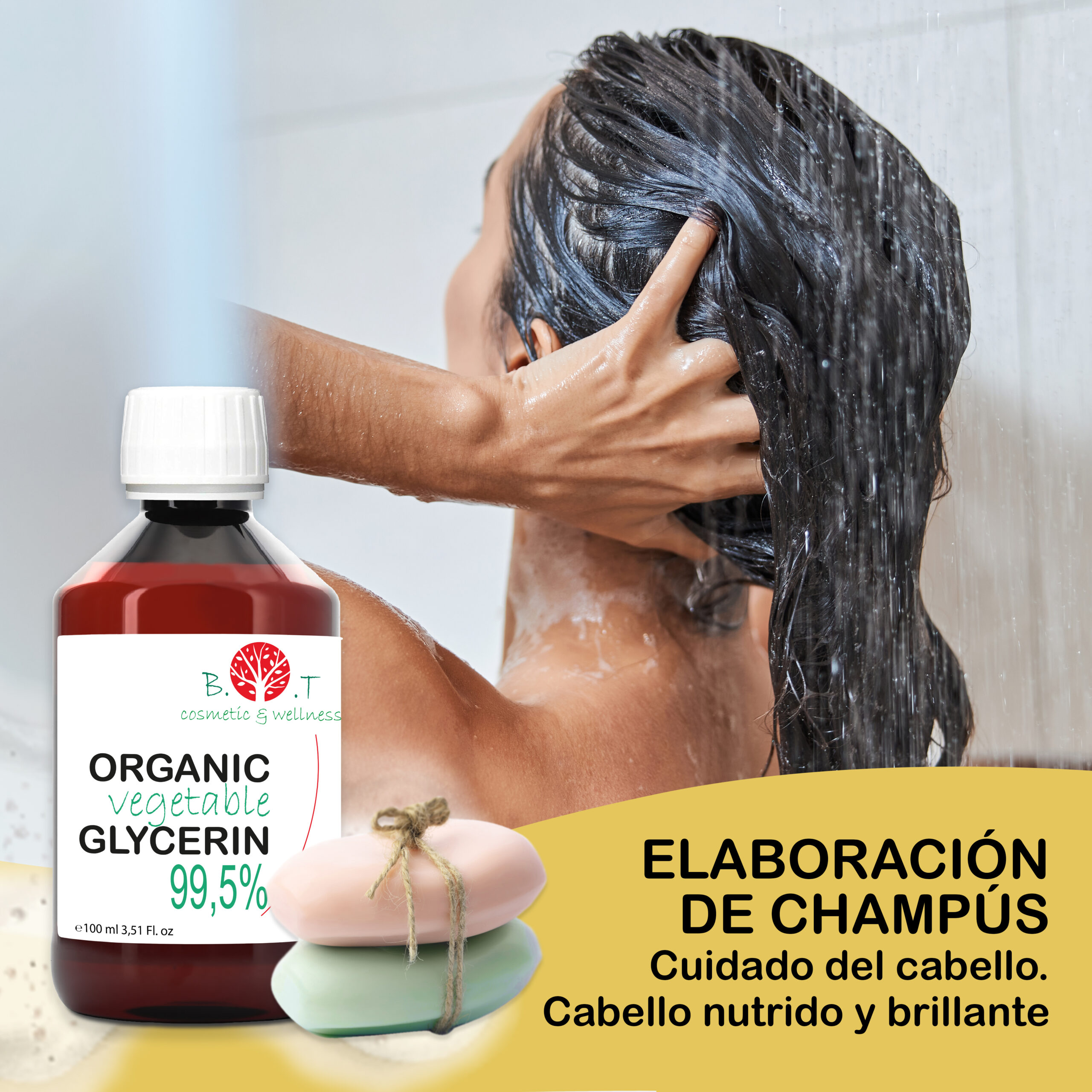 Glicerina vegetal: los beneficios para la piel y el pelo