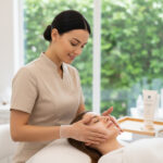 Cosmética facial profesional natural Bleu Marine Bretania para cabinas estéticas