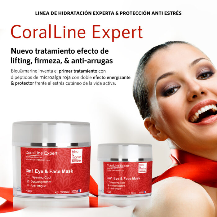 Mascarilla de Algas Rojas 3en1 Anti-Fatiga BMB - CoralLine Expert (Ref. 106) - Imagen 6
