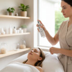 Cosmética facial profesional natural Bleu Marine Bretania para cabinas estéticas