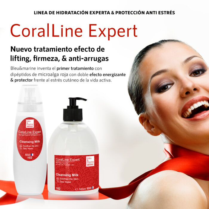 Leche Limpiadora 3en1 con Algas Desmaquillante y Limpiador BMB - CoralLine Expert – (Ref. 102) - Imagen 6