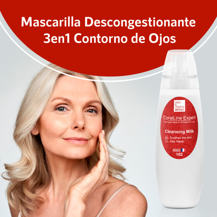 Leche Limpiadora 3en1 con Algas Desmaquillante y Limpiador BMB - CoralLine Expert – (Ref. 102) - Imagen 5