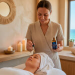 Cosmética facial profesional natural Bleu Marine Bretania para cabinas estéticas