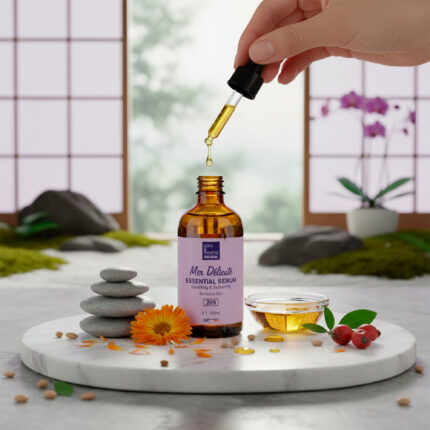 Cosmética facial profesional natural Bleu Marine Bretania para cabinas estéticas