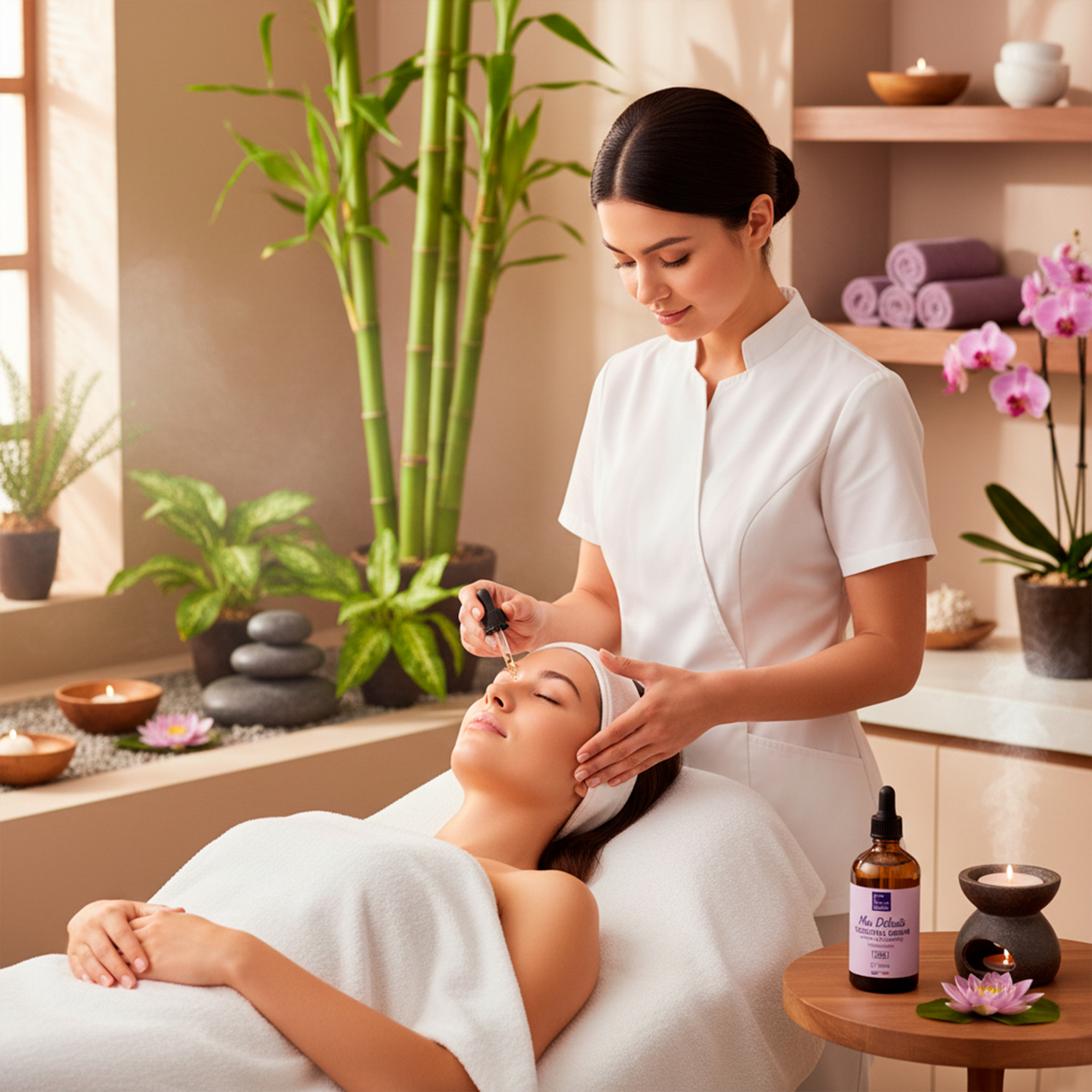 Cosmética facial profesional natural Bleu Marine Bretania para cabinas estéticas