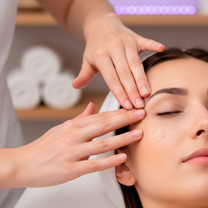 Cosmética facial profesional natural Bleu Marine Bretania para cabinas estéticas