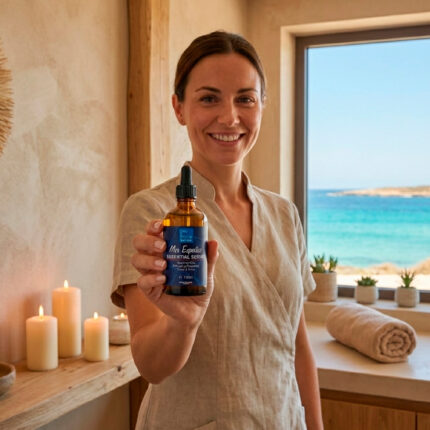 Cosmética facial profesional natural Bleu Marine Bretania para cabinas estéticas