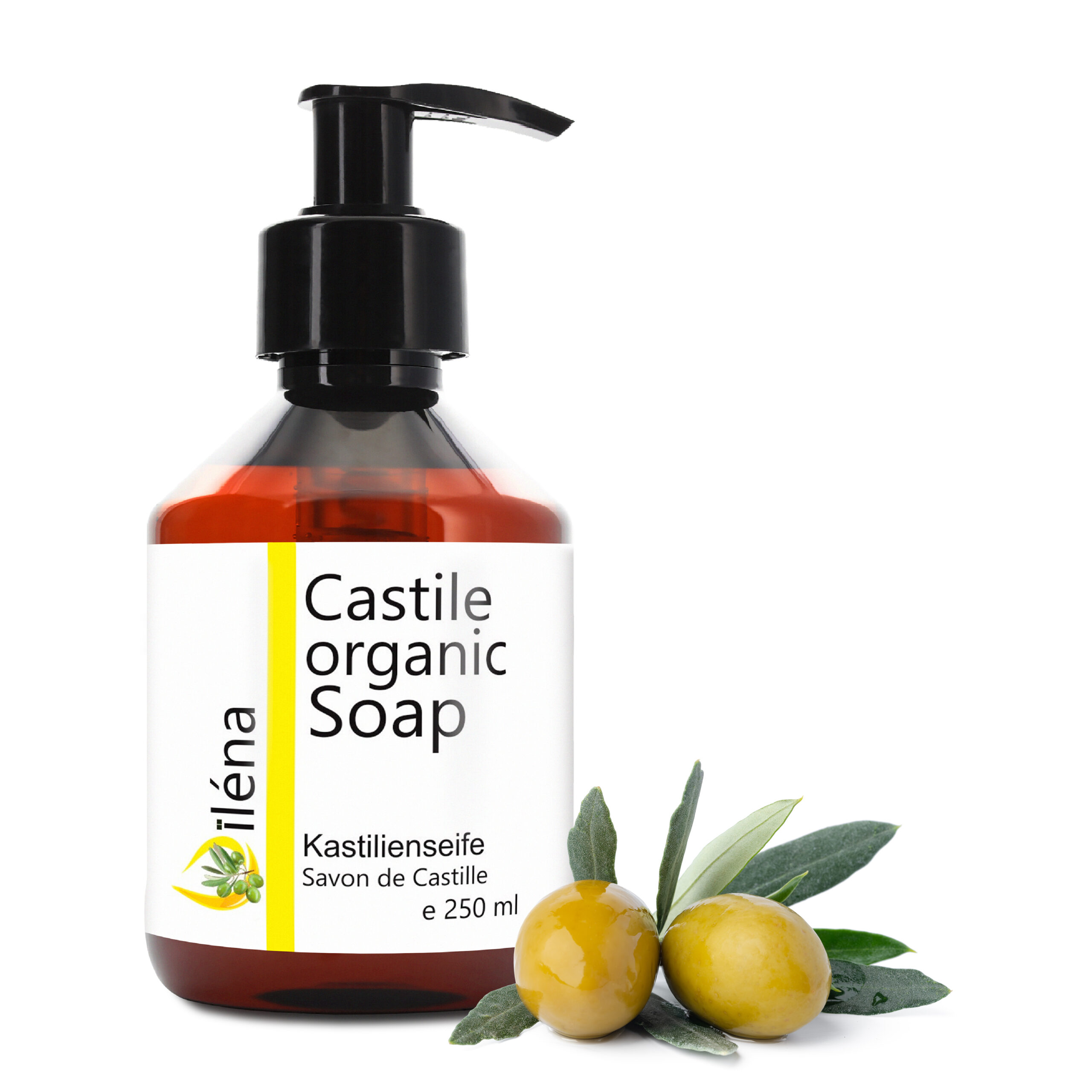 ✓ Jabón de Castilla Líquido Puro Natural OÏLÉNA - Estetic Mundo