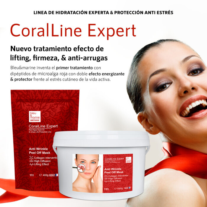 Mascarilla Profesional Antiarrugas Antipolución con Algas Rojas CoralLine (Ref. 111) - Imagen 6