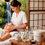 Cosmética facial profesional natural Bleu Marine Bretania para cabinas estéticas