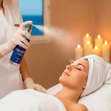 Cosmética facial profesional natural Bleu Marine Bretania para cabinas estéticas