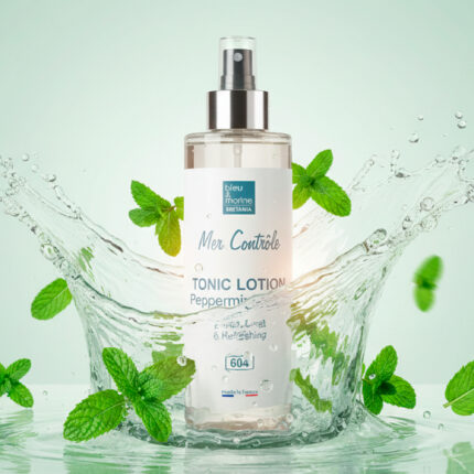 Mer-Contrôle- Loción-Tónica-Hidrolato-de-Menta-Piperita-Antibacteriano-Refrescante-(Ref.604)-200ml
